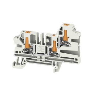 Weidmüller 2872080000 Bloc de jonction de passage borne à enficher gris 50 pc(s)