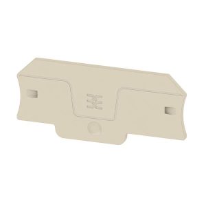 Weidmüller 2898890000 Plaque de terminaison pour bornes beige 20 pc(s)