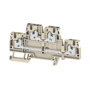 Weidmüller 2902500000 Bloc de jonction à plusieurs étages beige 50 pc(s)