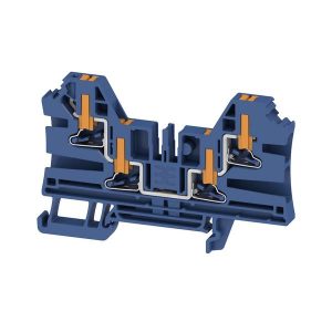 Weidmüller 2872120000 Bloc de jonction de passage borne à enficher bleu 50 pc(s)