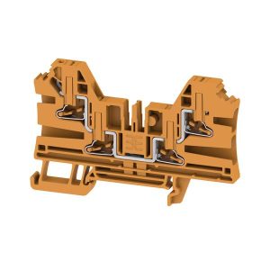 Weidmüller 2872140000 Bloc de jonction de passage borne à enficher orange 50 pc(s)