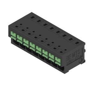 Weidmüller 2913660000 Borne pour carte de circuits imprimés 4 mm² Nombre de pôles 8 noir 12 pc(s) Tube Weidmüller 2913660000 Borne pour carte de circuits imprimés 4 mm² Nombre de pôles 8 noir 12 pc(s) Tube
