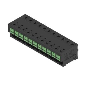 Weidmüller 2913690000 Borne pour carte de circuits imprimés 4 mm² Nombre de pôles 11 noir 9 pc(s) Tube Weidmüller 2913690000 Borne pour carte de circuits imprimés 4 mm² Nombre de pôles 11 noir 9 pc(s) Tube