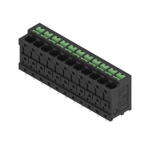 Weidmüller 2913800000 Borne pour carte de circuits imprimés 4 mm² Nombre de pôles 11 noir 9 pc(s) Tube Weidmüller 2913800000 Borne pour carte de circuits imprimés 4 mm² Nombre de pôles 11 noir 9 pc(s) Tube