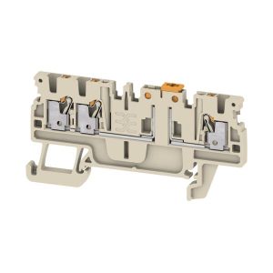 Weidmüller 2918270000 Bloc de jonction de test sectionnable enfichable beige 100 pc(s)