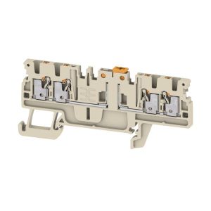 Weidmüller 2918280000 Bloc de jonction de test sectionnable enfichable beige 100 pc(s)