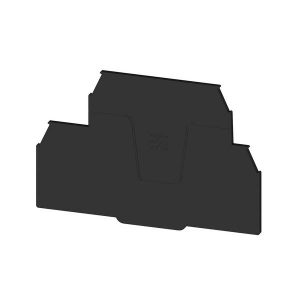 Weidmüller 2894260000 Plaque de terminaison pour bornes noir 20 pc(s)