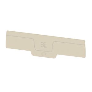 Weidmüller 2898180000 Panneau d&rsquo;obturation et intermédiaire beige 20 pc(s) Câbles & connecteurs »>Connecteurs Borniers de raccordement Accessoires pour borniers 