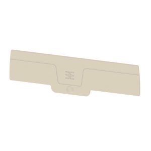 Weidmüller 2898190000 Plaque de terminaison pour bornes beige 20 pc(s)