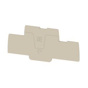 Weidmüller 2913480000 Plaque de terminaison pour bornes beige 20 pc(s)