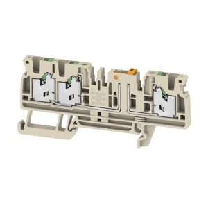 Weidmüller 3016680000 Bloc de jonction de test sectionnable beige 50 pc(s)