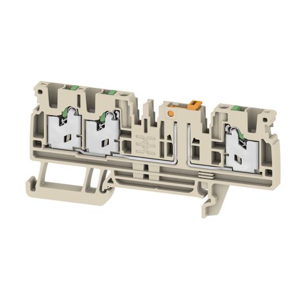 Weidmüller 3016680000 Bloc de jonction de test sectionnable beige 50 pc(s)