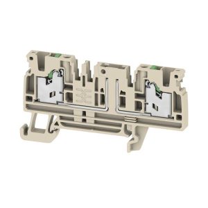 Weidmüller 3016710000 Bloc de jonction de base pour fiche avec composant borne à ressort beige 50 pc(s)