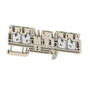 Weidmüller 3016740000 Bloc de jonction de base pour fiche avec composant borne à ressort beige 50 pc(s)
