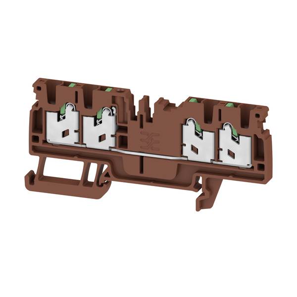Weidmüller 3109330000 Bloc de jonction de passage marron 100 pc(s)