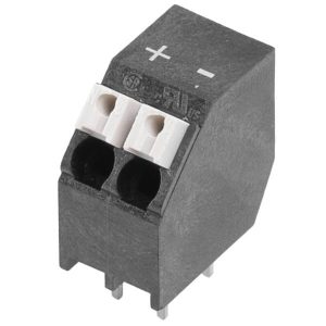 Weidmüller 3077550000 Borne pour carte de circuits imprimés 1.5 mm² Nombre de pôles 2 noir 71 pc(s) Tube Weidmüller 3077550000 Borne pour carte de circuits imprimés 1.5 mm² Nombre de pôles 2 noir 71 pc(s) Tube