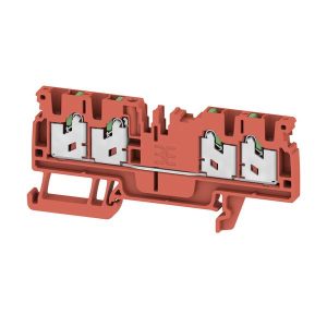 Weidmüller 3109360000 Bloc de jonction de passage rouge 100 pc(s)
