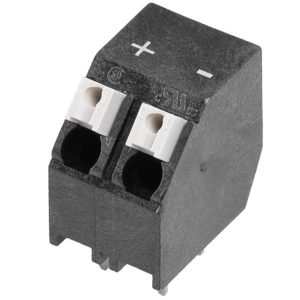 Weidmüller 3077570000 Borne pour carte de circuits imprimés 1.5 mm² Nombre de pôles 2 noir 60 pc(s) Tube Weidmüller 3077570000 Borne pour carte de circuits imprimés 1.5 mm² Nombre de pôles 2 noir 60 pc(s) Tube