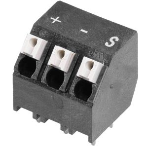 Weidmüller 3077630000 Borne pour carte de circuits imprimés 1.5 mm² Nombre de pôles 3 noir 39 pc(s) Tube Weidmüller 3077630000 Borne pour carte de circuits imprimés 1.5 mm² Nombre de pôles 3 noir 39 pc(s) Tube