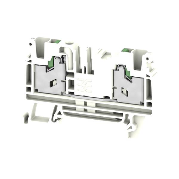 Weidmüller 3109460000 Bloc de jonction de passage blanc 50 pc(s)