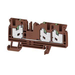 Weidmüller 3109490000 Bloc de jonction de passage marron 50 pc(s) Weidmüller 3109490000 Bloc de jonction de passage marron 50 pc(s)