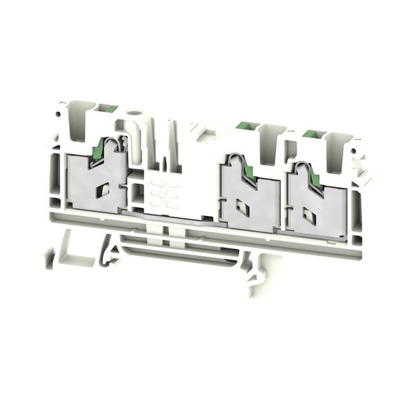 Weidmüller 3109540000 Bloc de jonction de passage blanc 50 pc(s)