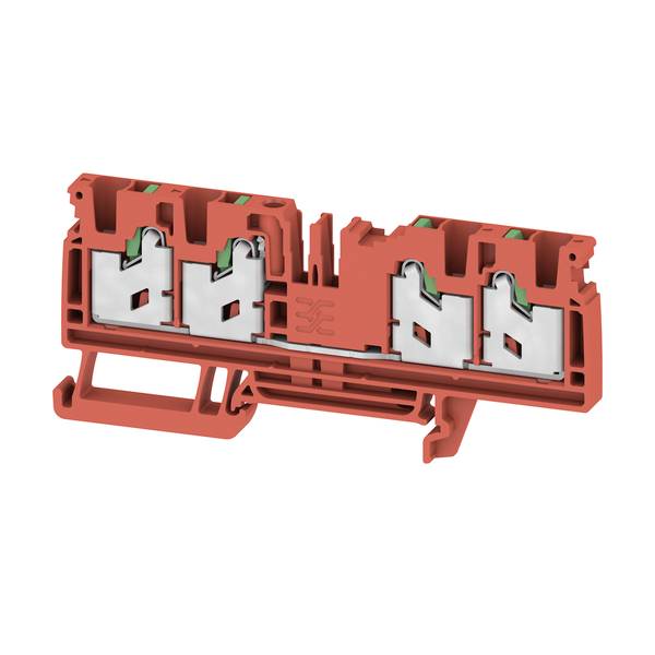 Weidmüller 3109600000 Bloc de jonction de passage rouge 50 pc(s)