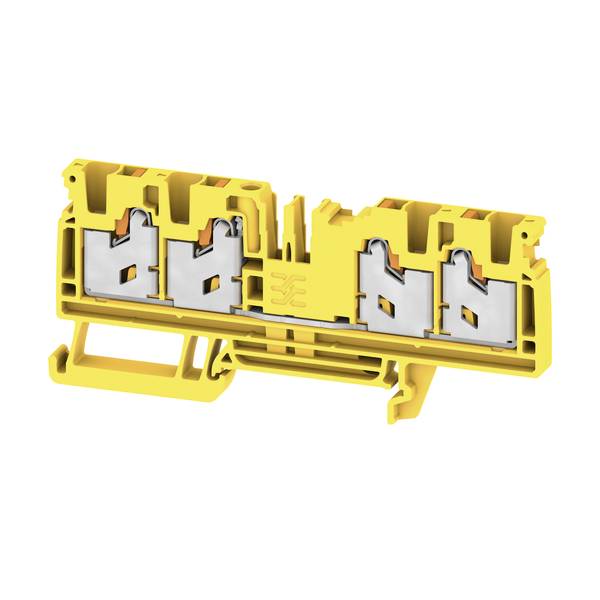 Weidmüller 3109630000 Bloc de jonction de passage jaune 50 pc(s)