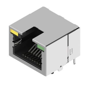 Weidmüller RJ45C5 R1U 2.4N4Y/G RL Connecteur de circuit imprimé femelle modulaire RJ45, CAT. 5 , connexion à souder THT/ Weidmüller RJ45C5 R1U 2.4N4Y/G RL Connecteur de circuit imprimé femelle modulaire RJ45, CAT. 5 , connexion à souder THT/