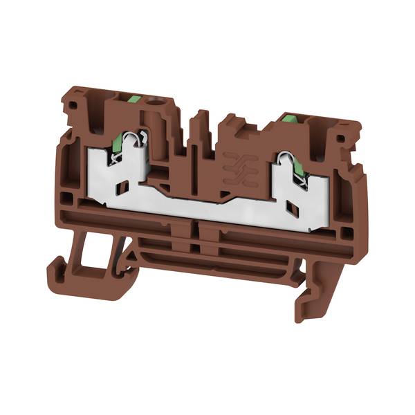 Weidmüller 3109170000 Bloc de jonction de passage marron 100 pc(s)