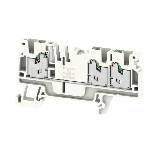 Weidmüller 3112240000 Bloc de jonction de passage gris 100 pc(s)