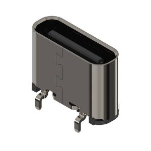 Connecteur pour carte de circuit imprimé connecteur USB, type C, USB 2.0, 480 Mbit/s, connecteur CMS soudé, rouleau feme