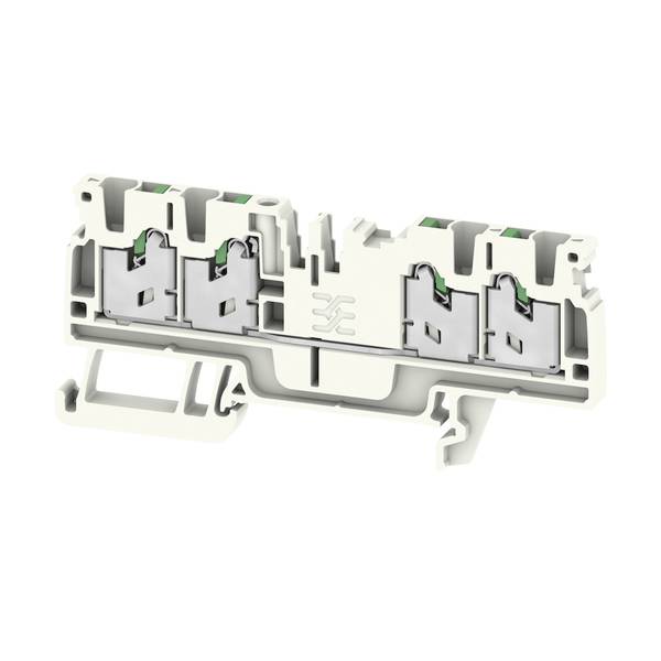 Weidmüller 3112250000 Bloc de jonction de passage gris 100 pc(s)