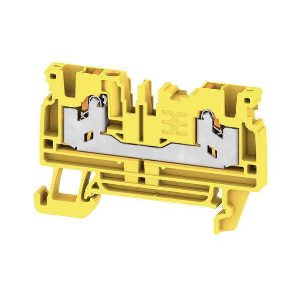 Weidmüller 3109230000 Bloc de jonction de passage jaune 100 pc(s)