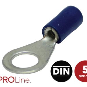 ACV 346550-2-5-p Cosse à oeillet Ø du trou=6.5 mm entièrement isolé bleu 5 pc(s) Piece ACV 346550-2-5-p Cosse à oeillet Ø du trou=6.5 mm entièrement isolé bleu 5 pc(s) Piece