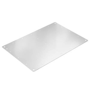 Weidmüller KTB MOPL 6262 MSZN H Plaque de montage (L x l) 565 mm x 559 mm acier argent 1 pc(s)