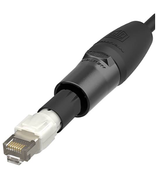 Neutrik Fiche de support RJ45 NE8MXR1-B-TOP Nombre de pôles 8 1 pc(s)