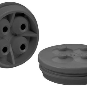 Spelsberg DMS M32/4 sw Manchon à double membrane sans halogène, résistant aux UV noir profond 1 pc(s)
