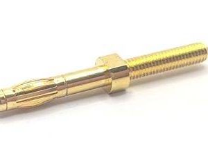 Mueller Electric BU-168-M3-13MM Fiche banane mâle, droit Ø de la broche: 3 mm or 1 pc(s)