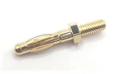 Mueller Electric BU-168-M4-9MM Fiche banane femelle, droit Ø de la broche: 4 mm or 1 pc(s)