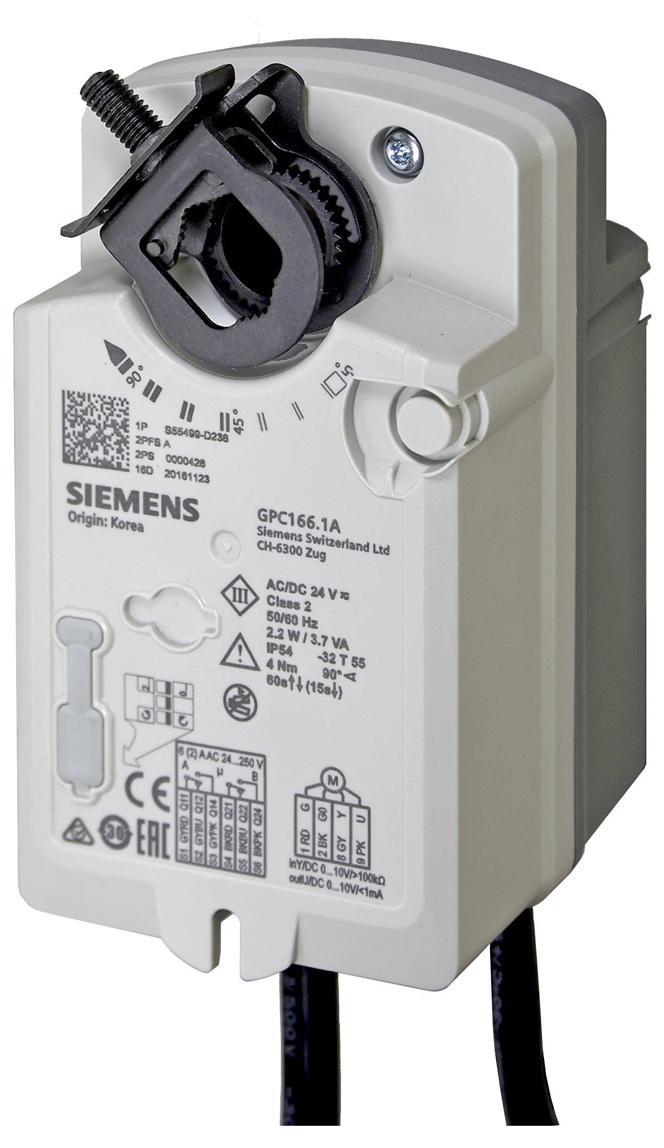 Siemens Servomoteur rotatif pour volet d'air S55499D238 S55499-D238 1 pc(s) Automatisme & pneumatique">Pneumatique & hydraulique Vannes & organes d'obturation Accessoires & pièces de rechange pour vannes et organes d'obturation <section class="productDetails__container productDetails__container--fullWidthDesc