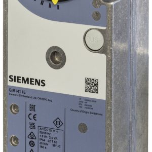 Siemens Servomoteur rotatif pour volet d’air S55499D343 S55499-D343 1 pc(s) Siemens Servomoteur rotatif pour volet d’air S55499D343 S55499-D343 1 pc(s)