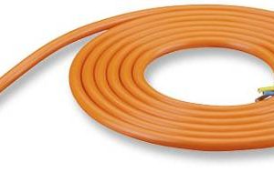 Finder Câble de raccordement 07L.55.302 orange, blanc 230 V/AC (L x l x H) 3000 x 28.2 x 12.6 mm 1 pc(s)