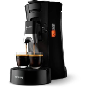 Philips CSA230/69 CSA230/69 Machine à café à dosettes noir avec sortie d’eau chaude, One Touch Philips CSA230/69 CSA230/69 Machine à café à dosettes noir avec sortie d’eau chaude, One Touch