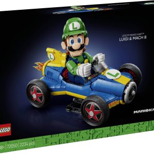 72050 LEGO® Super Mario™ Kart™: Luigi & Turboflitzer; kit de construction pour adultes 72050 LEGO® Super Mario™ Kart™: Luigi & Turboflitzer; kit de construction pour adultes