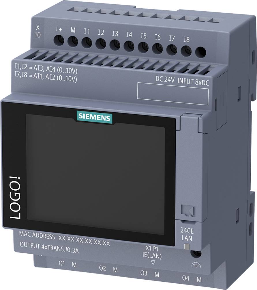 Siemens 6ED1052-1CC08-0BA3 Module de commande 24 V/DC