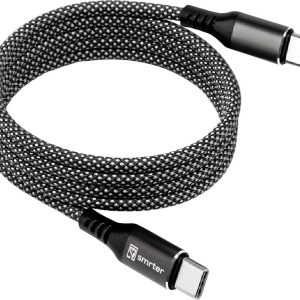 Smrter Câble de charge USB USB-C® mâle 1 m anthracite MAGNETO_C2C_AT_R Smrter Câble de charge USB USB-C® mâle 1 m anthracite MAGNETO_C2C_AT_R