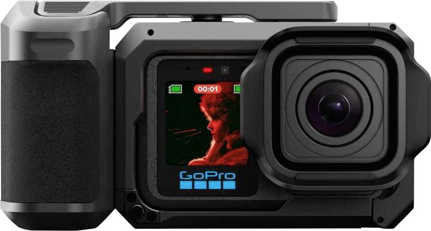 GoPro MISSION 1 PRO GRIP Edition Caméra sport 4K, 8K, Bluetooth, écran tactile, étanche, protégé contre les projections