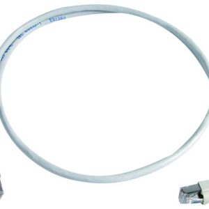 Telegärtner 100008286 RJ45 Câble réseau, câble patch CAT 6a S/FTP 1.5 m gris ignifuge, avec manchon de protection contre Telegärtner 100008286 RJ45 Câble réseau, câble patch CAT 6a S/FTP 1.5 m gris ignifuge, avec manchon de protection contre