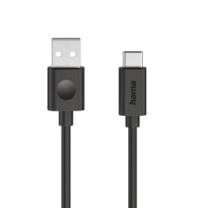 Hama Câble USB USB 2.0 USB-C® mâle, USB-A mâle 1.2 m noir 00086447 Hama Câble USB USB 2.0 USB-C® mâle, USB-A mâle 1.2 m noir 00086447